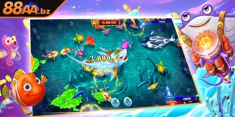 Sảnh game VA bắn cá được phát triển bới VA một nhà phát hành hàng đầu 