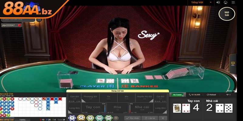  Sảnh hiện đang có rất nhiều mỹ nữ khác nhau hỗ trợ chơi game